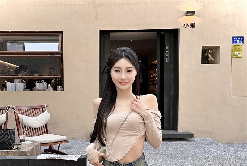 Washed Denim High Hot Pants Waist