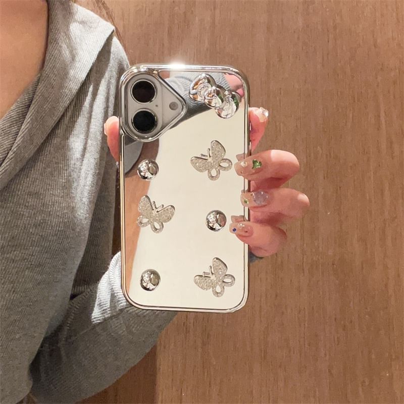 Strap Case Butterfly / Phone Mirrored Set