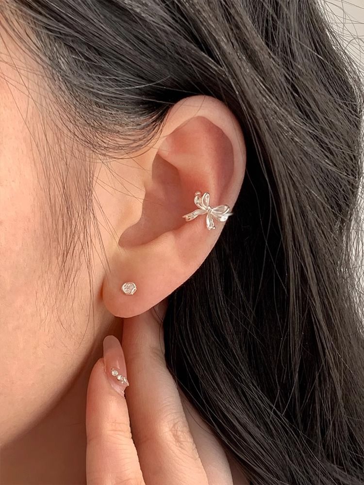 Ear Cuff Alloy Bow