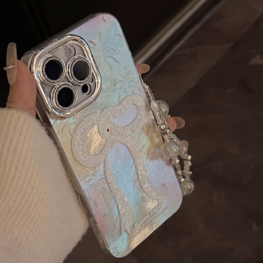 Strap Case / Phone Bead Print Snake Set