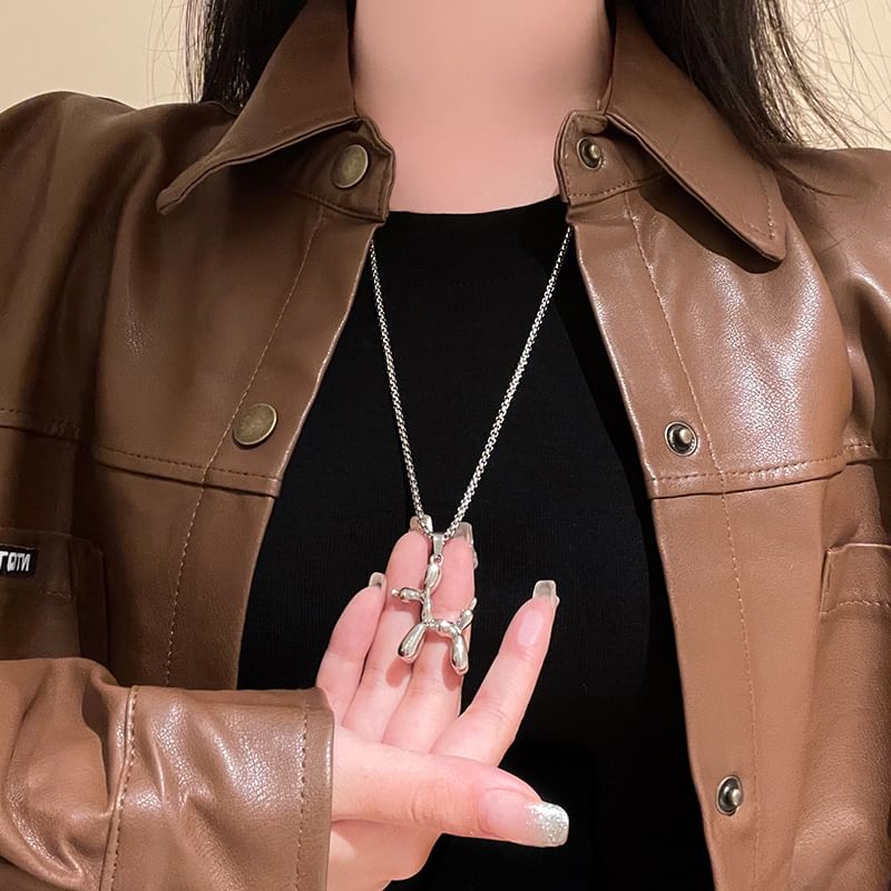 Pendant Necklace Balloon Dog