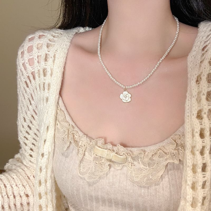 Flower Necklace Pendant