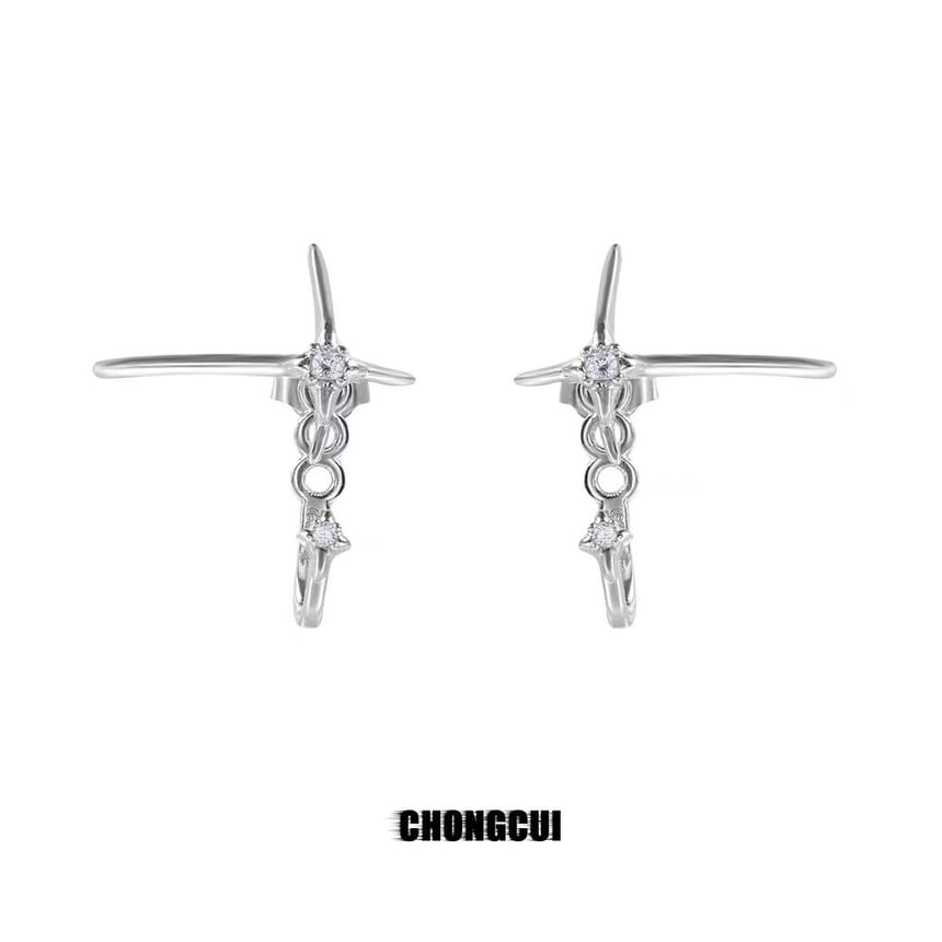 Alloy Star Stud Earring
