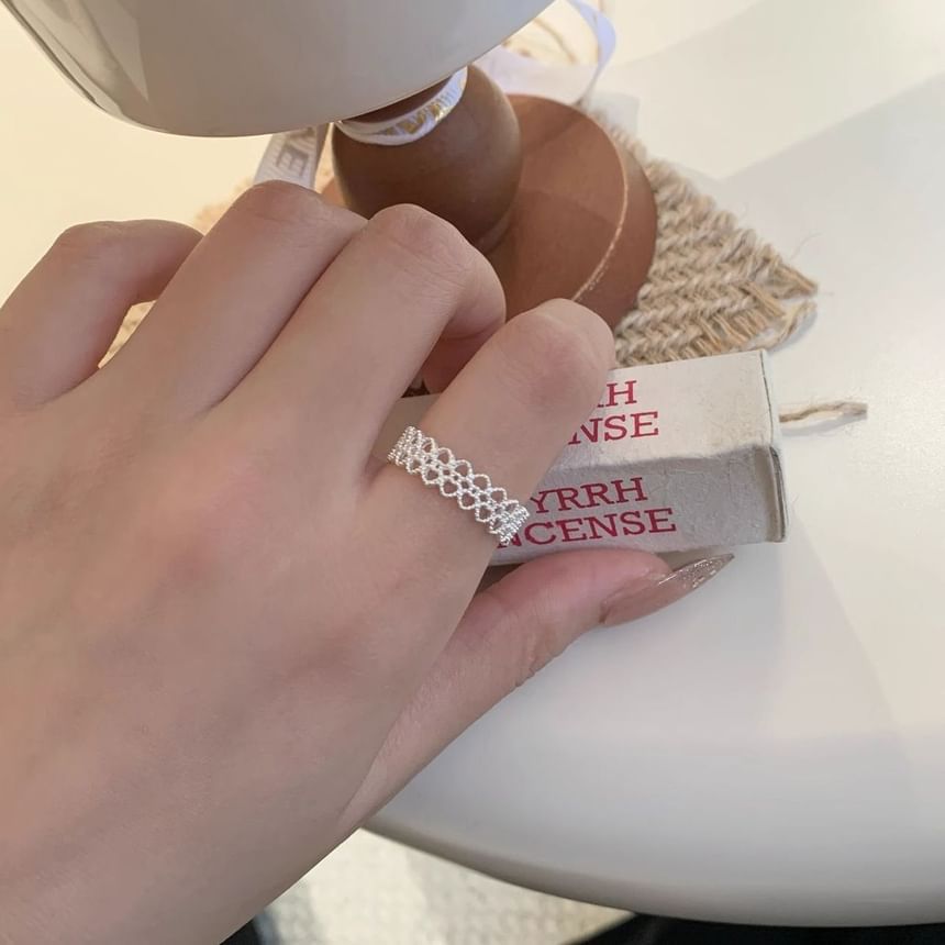 Set of Cutout Open 2: + Alloy Ring Heart