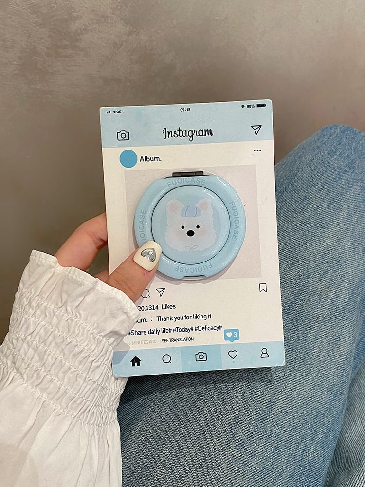 Dog Splattered Magnetic (Compatible with MagSafe) Phone Case / Stand / Set