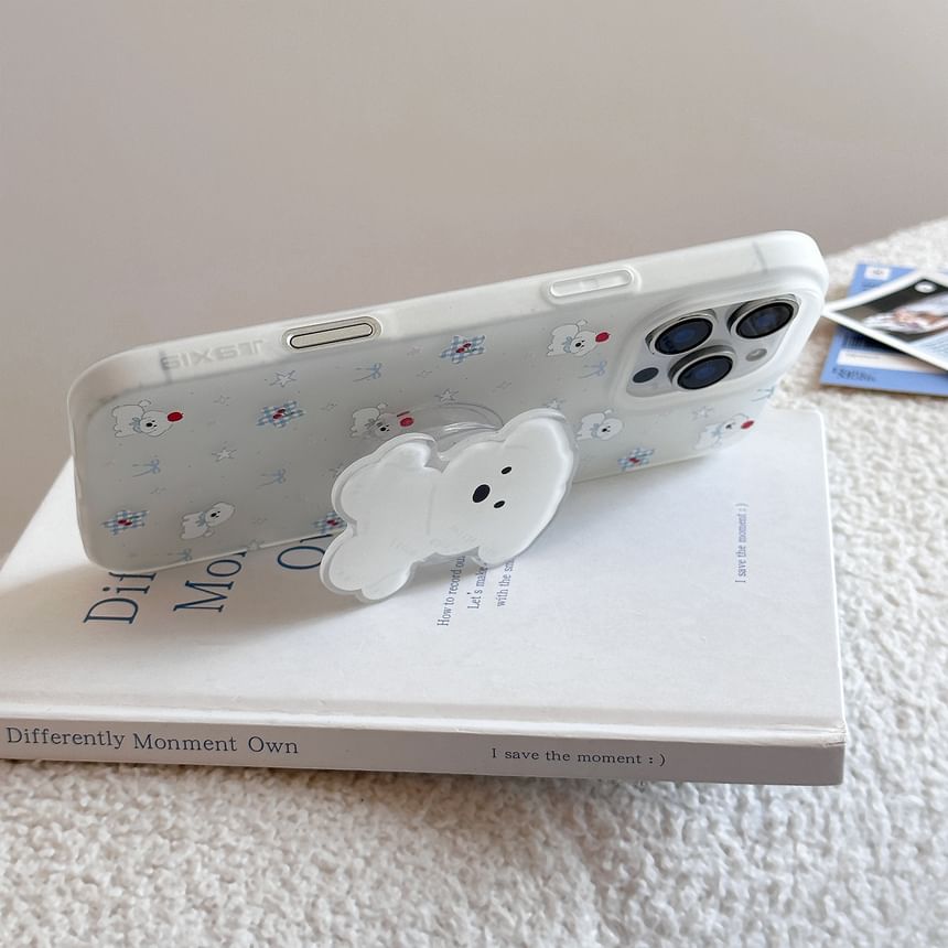 Phone Case Cartoon Dog Print