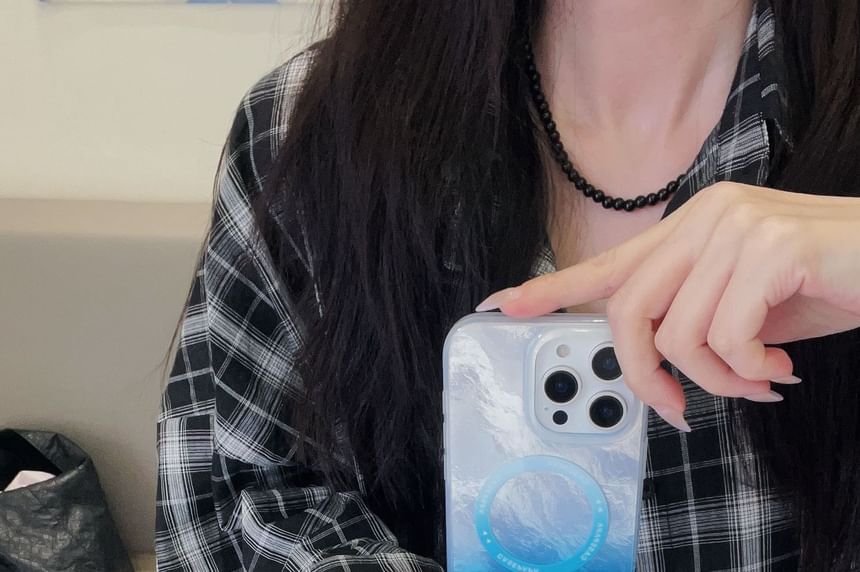 Magnetic Gradient Case (Compatible Phone MagSafe) with