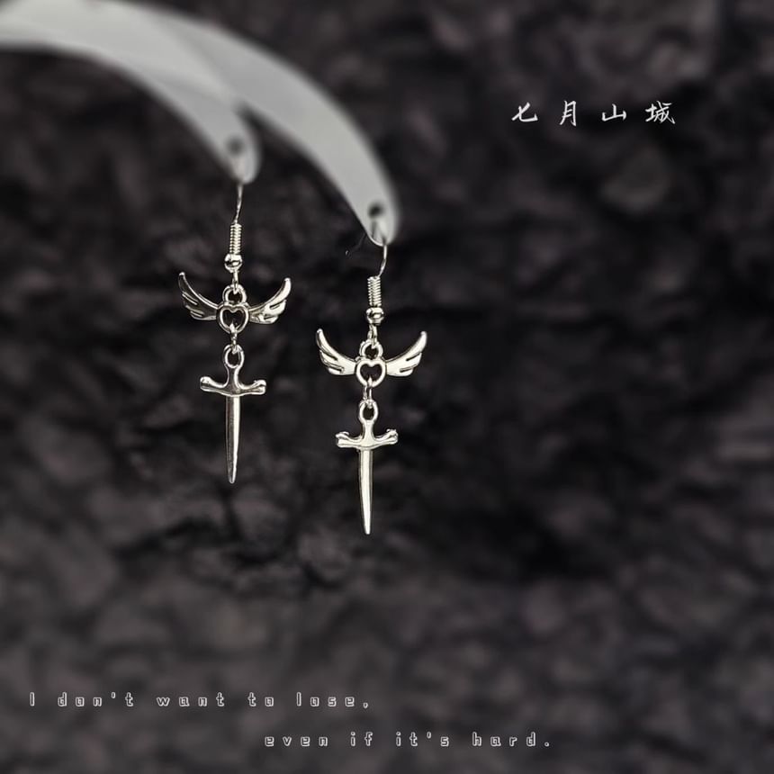 Dangle Sword Wing Earring
