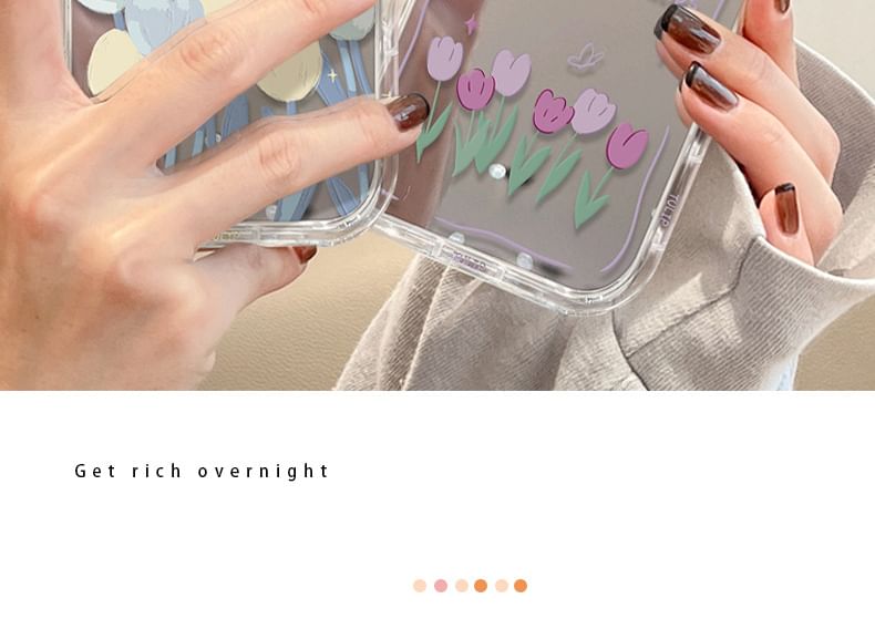 Mirrored Case Tulip Phone