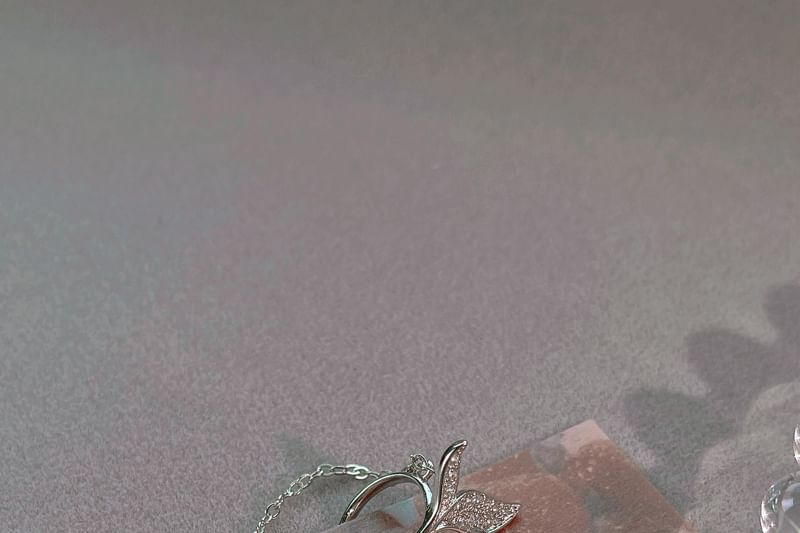 925 Chain Silver Fish Sterling Ear Cuff Tail