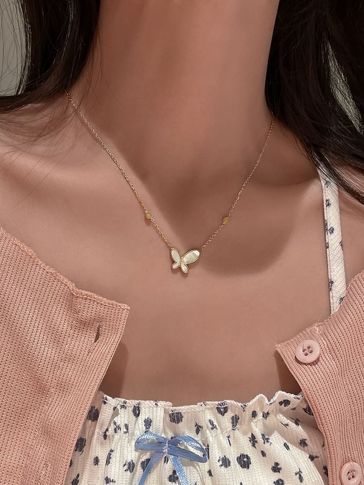 Pendant Necklace Butterfly