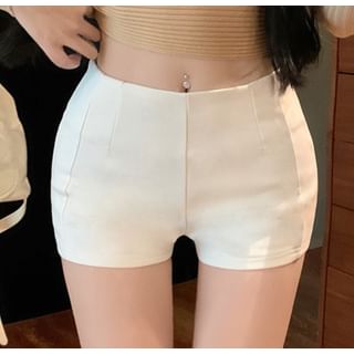 Pants Mid Plain Rise Hot