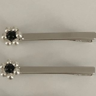 Beaded Flower 2: Hair Set of Clip