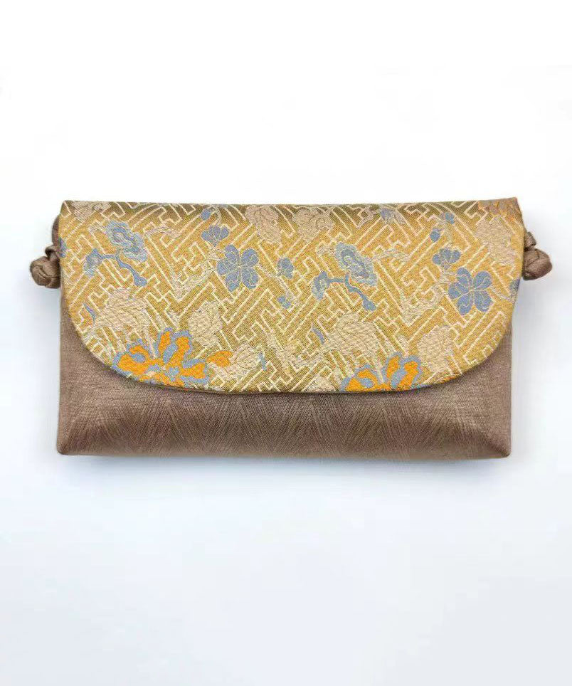 Chinese Crossbody Versatile New Style Clutch Bag Silk