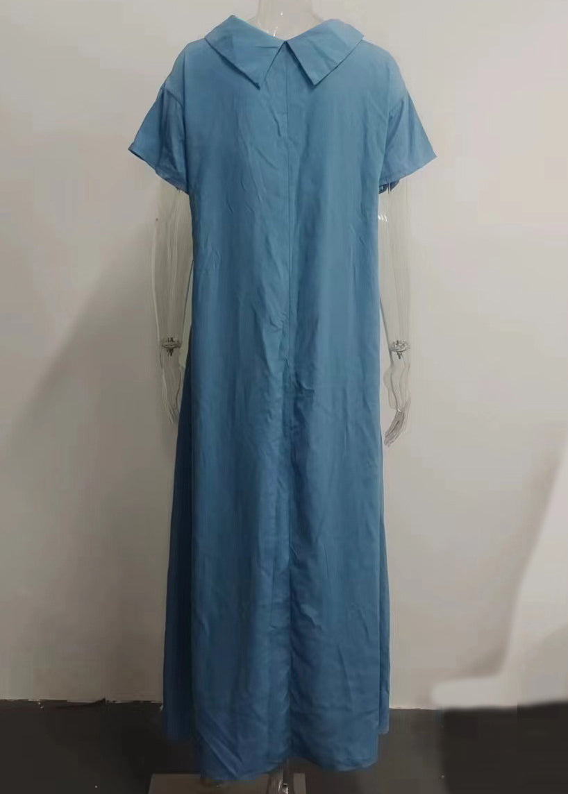 Neck Solid Women Pink Patchwork Dresses Long Turtle Vacation