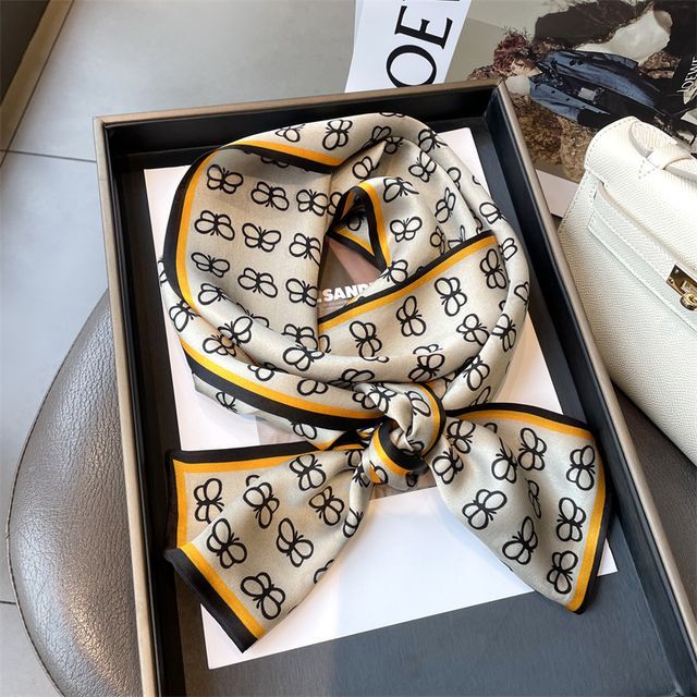 designs) Silk Scarf (various Print