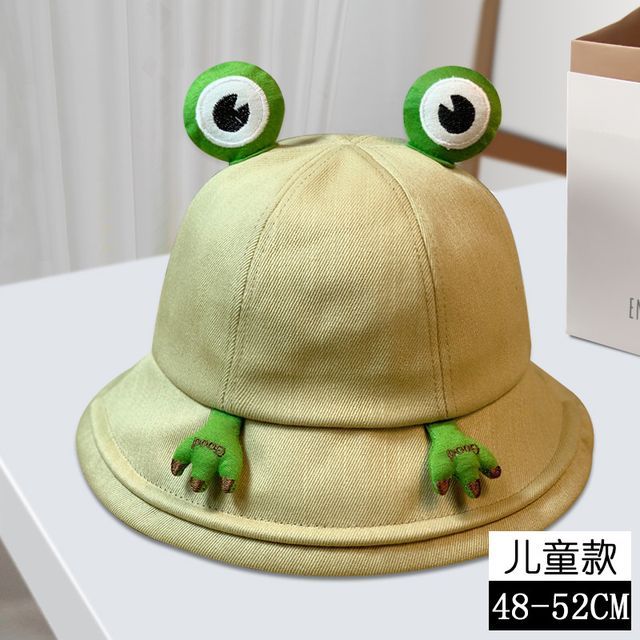Frog Bucket Hat Detail