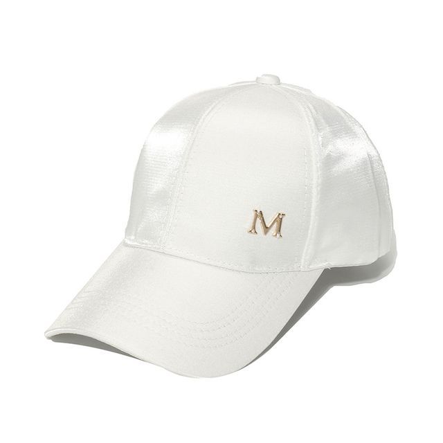 Lettering Satin Cap Baseball