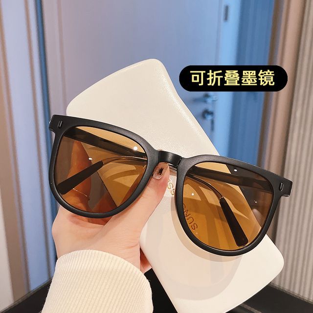 Sunglasses Round Foldable