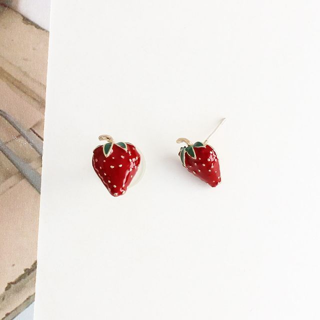 Strawberry Earring Alloy