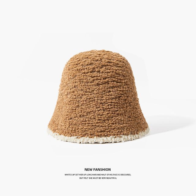 Hat Trim Bucket Contrast Knit