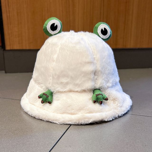 Bucket Hat Frog Chenille