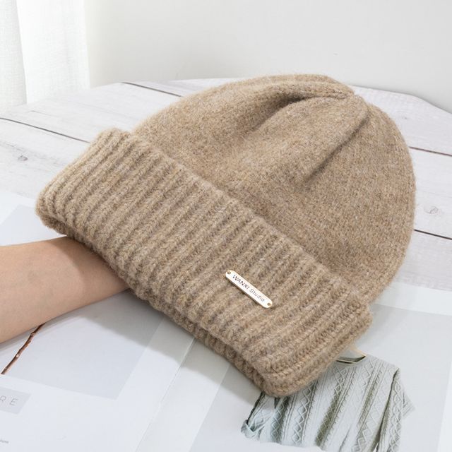 Beanie Logo Knit