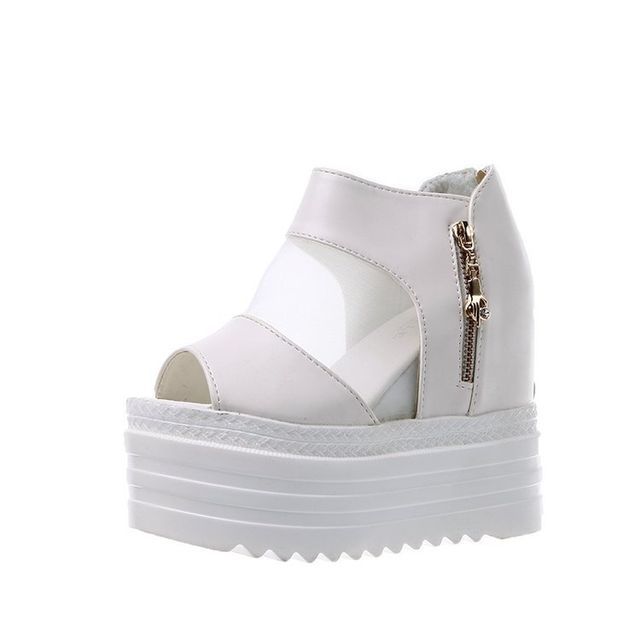 Platform Wedge Sheer Sandals