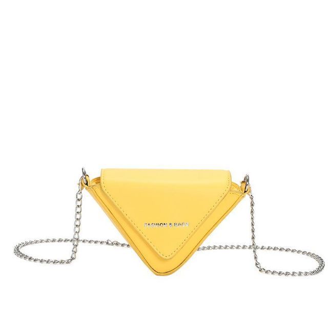 Triangle Strap Bag Crossbody Chain