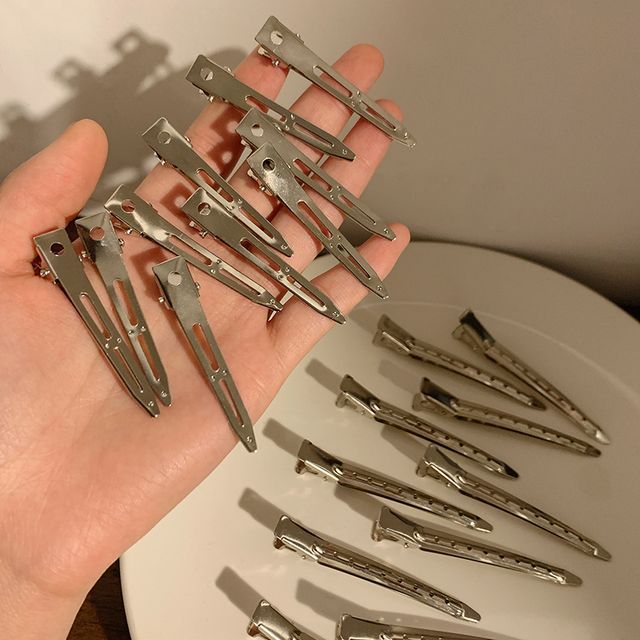 Clip Set Metallic Hair