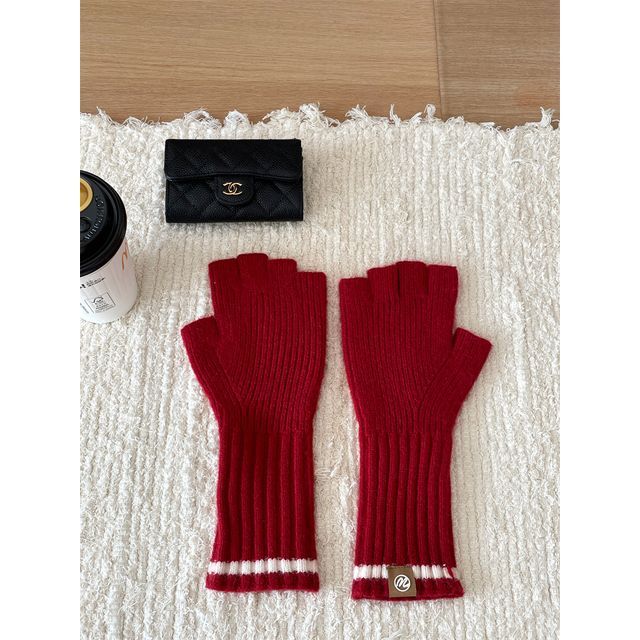 Gloves Fingerless Knit