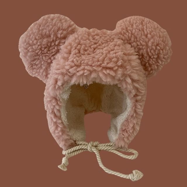 Trapper Fluffy Hat Bear Ear