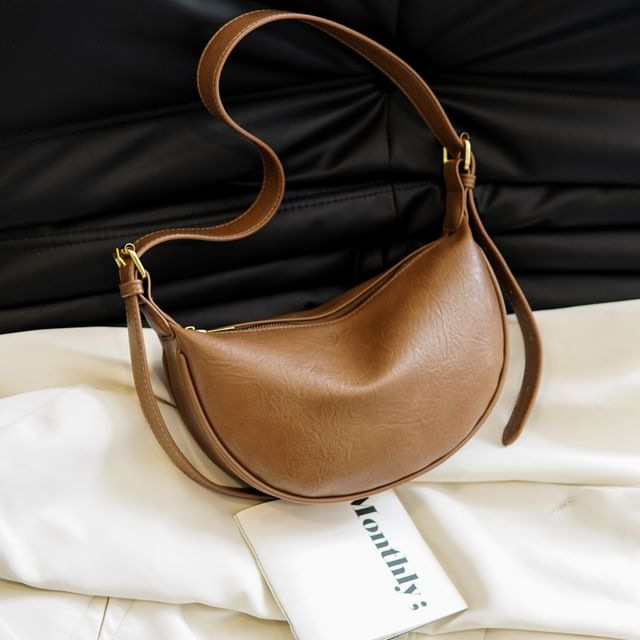 Bag Leather Faux Crossbody