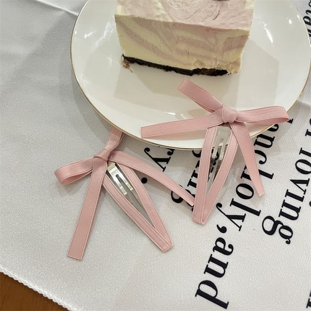 2: Bow Clip Set Hair of