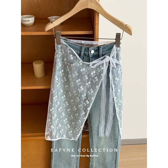 Lace Apron (Various Half Skirt Designs)