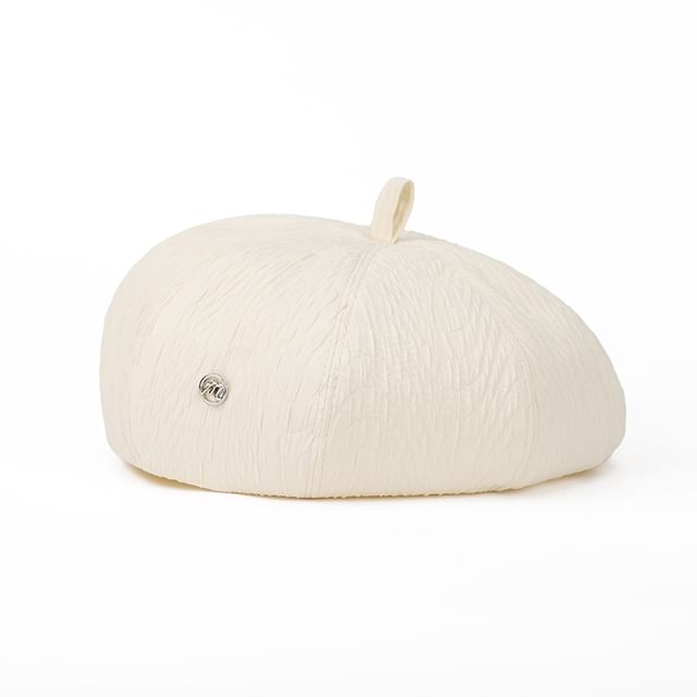 Plain Beret Cotton