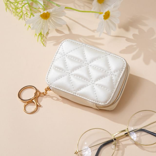 Makeup Mini Quilted Pouch