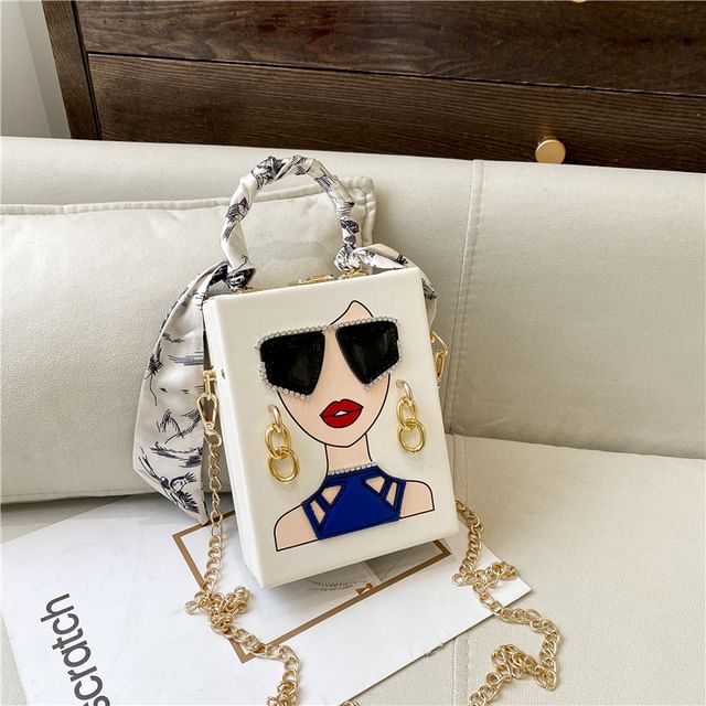 Bag Face Print Crossbody