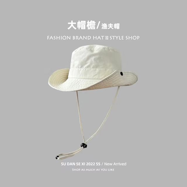 Plain Bucket Hat