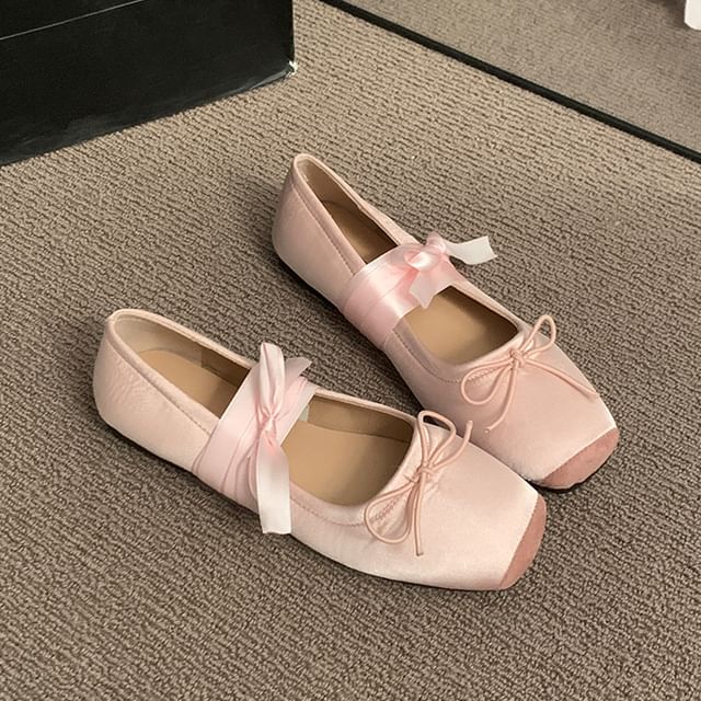 Floral Flats Balletcore Accent