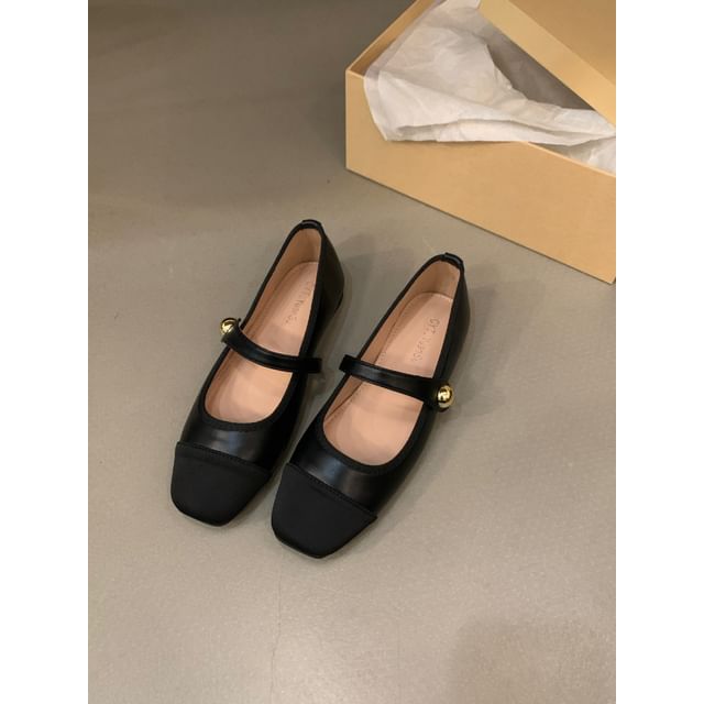 Mary Shoes Jane Toe Cap