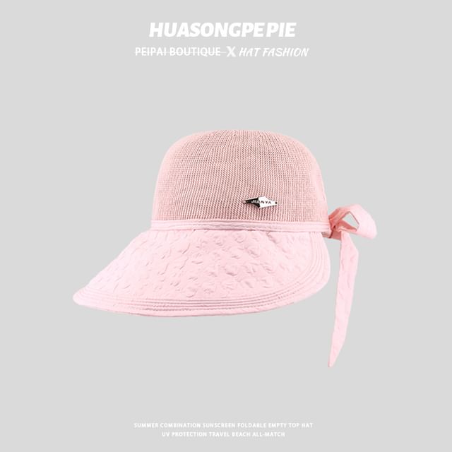 Sun Textured Panel Hat Woven