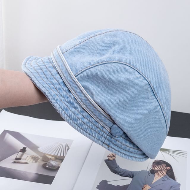 Denim Cap Newsboy