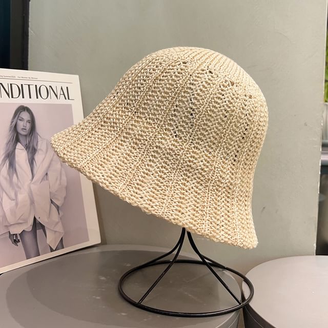 Knit Hat Bucket