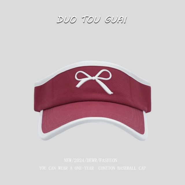 Bow Contrast Visor Trim Sun