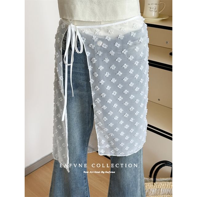 Skirt Apron Half Lace