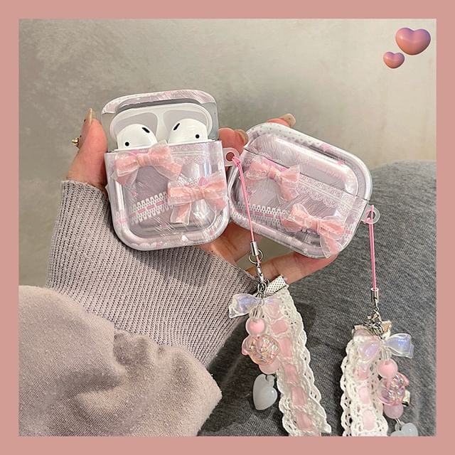 Earphone Pro AirPods Case Skin / Bow