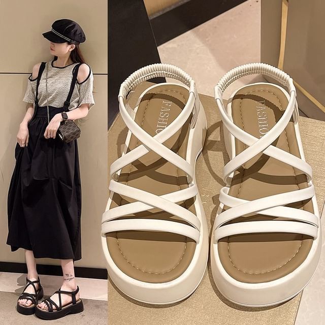 Sandals Platform Plain