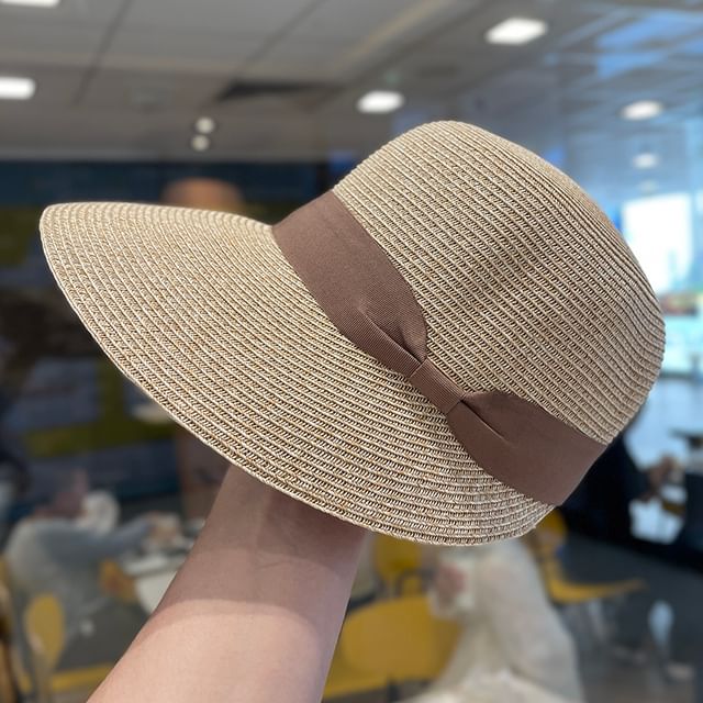 Sun Bow Straw Hat