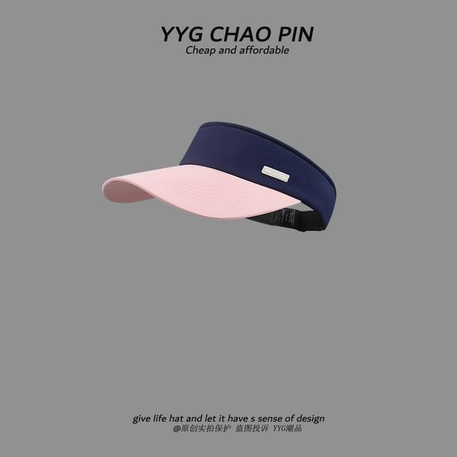 Tone Two Applique Visor Sun